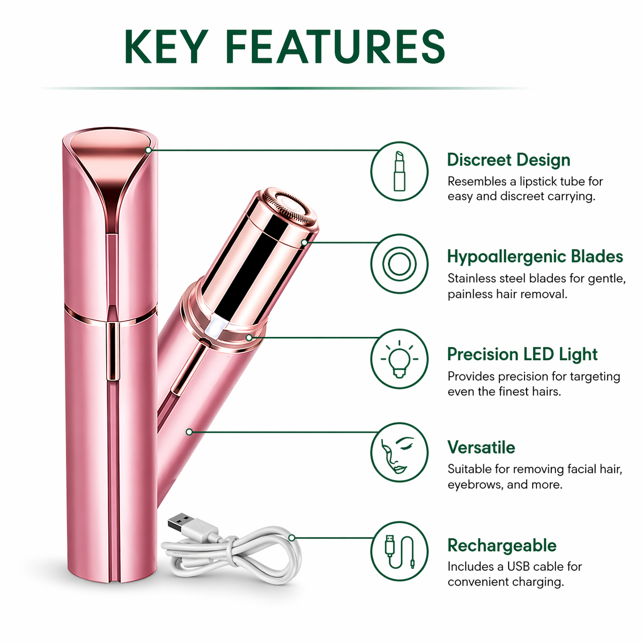Facial Hair Remover for Women