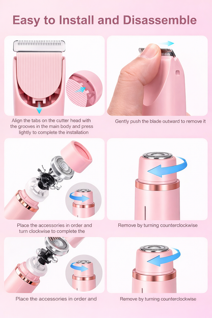Electric Bikini Trimmer 2 in  1