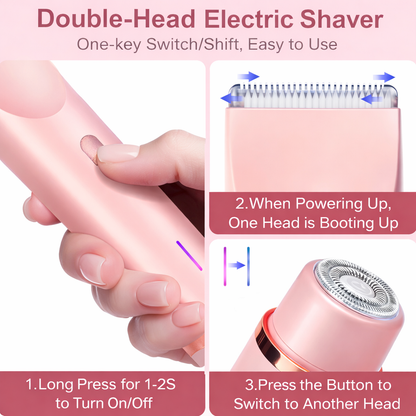 Electric Bikini Trimmer 2 in  1